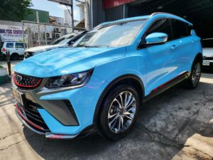2023 Acquired Geely Coolray 1.5 Premium W/ Sunroof Rare Cloud Blue Color 14K KM Shop Maintained A/T